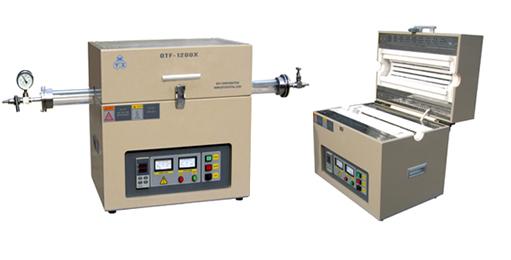 OTF-1200X Desk-top Quartz Tube Furnace 1200C - Openable Cover